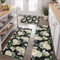 thumbnail image 2 of Pioneer Flower Floral Print Pattern Kitchen Rugs Sets Of 3,Kitchen Runner Rugs Non Skid Washable,Decorative Kitchen Floor Mats for Kitchen,Sink,Laundry,17"x30"+ 17"x47" + 17"x59", 2 of 6