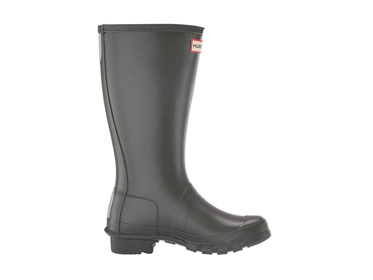 hunter dark olive rain boots