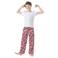 thumbnail image 3 of Boy's Pajama Pants Boys' Long Sleep Pants Children's Pajama Pants Loose Fitting Pajama Pants are Convenient to Put on and Take off XL Yellow Leopard Print, 3 of 9