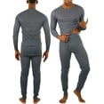 thumbnail image 4 of ToBeInStyle Mens Two-Piece Thermal Set Waffle Knit, 4 of 7