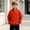 Red1, variant on FSYBOA Boys Half Zip Sweatshirts Size 12-14, Solid Color Casual Long Sleeve Fall Kids Pullover Tops Black