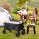 thumbnail image 2 of Zimtown Carro Plegable Carro Plegable Carro Utilitario de Servicio Pesado con Ruedas Todo Terreno,Negro, 2 of 7