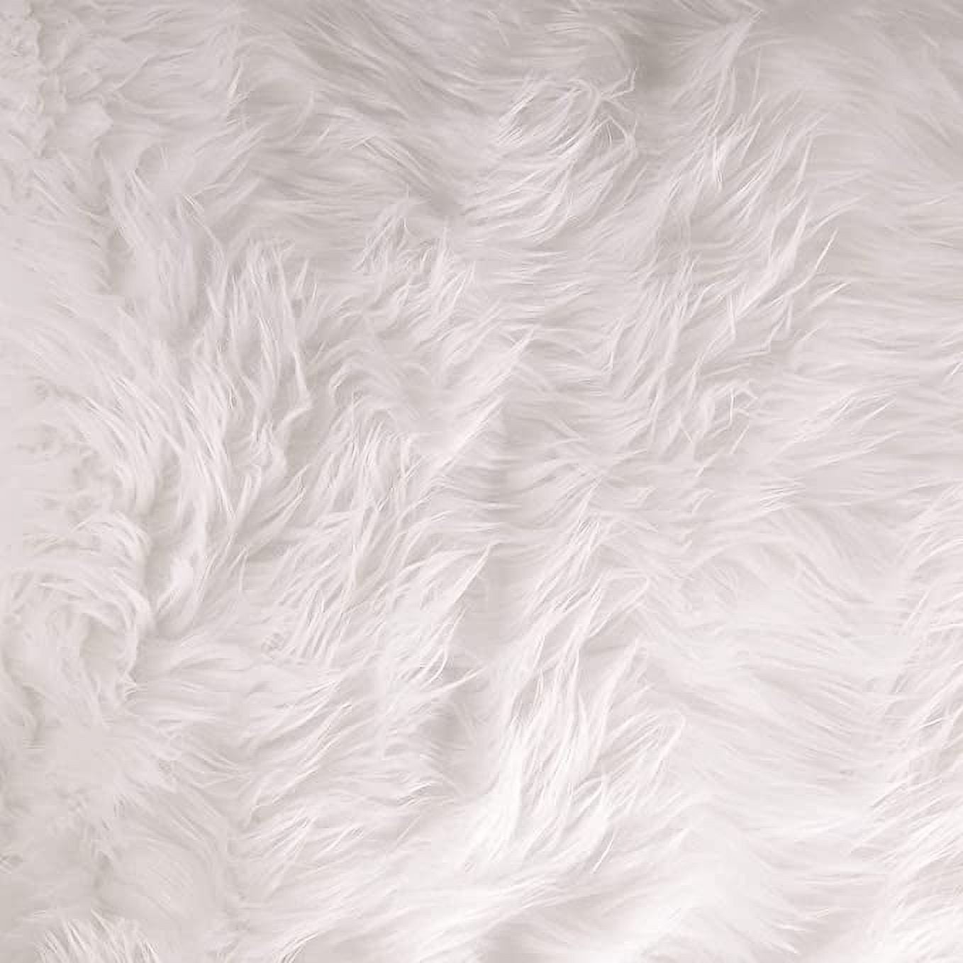 White Fur Fabric- Craft Fur Furry Fabric Shag Fur Faux For Photography  Backdrop Home Decro Handmade Diy ( - Fabric - AliExpress