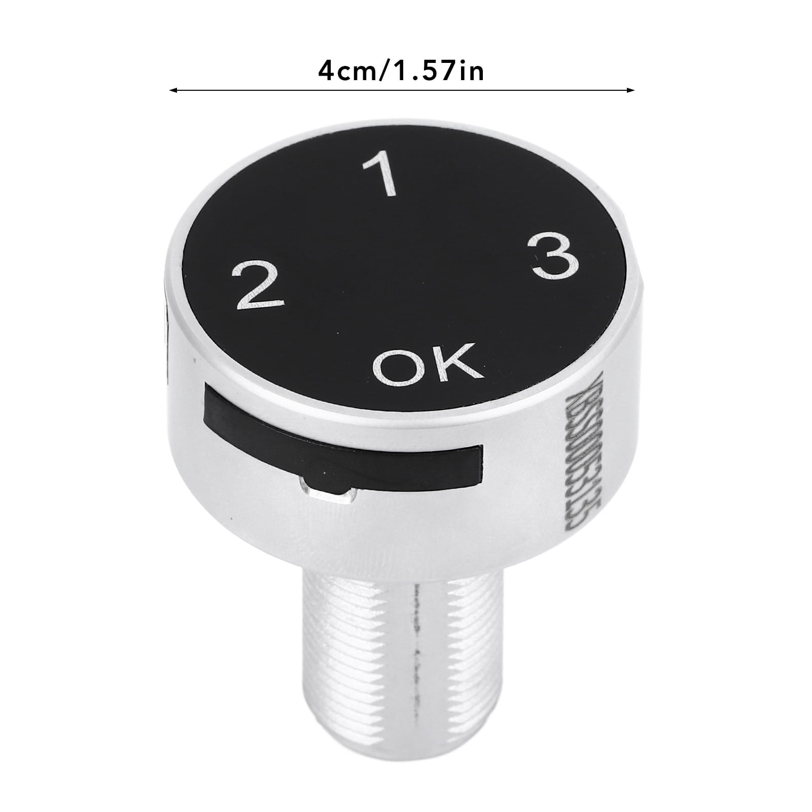 Rupoun Smart Touch Screen Electronic Password Cabinet Lock Keyless Coded Lock for Mailboxes Wardrobes Drawers (5.51 inches / 14.00 cm)