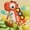Red, variant on Toy Story Toys for Boys Toddler Snatching Pleasure Toddler Cute Dinosaur Pulling Happiness Ring Puzzle Early Education Can Be Bited and Grasping Training Toys
