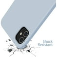thumbnail image 6 of iPhone 11 Case,Ultra Slim Fit iPhone Case Liquid Silicone Gel Cover with Full Body Protection Anti-Scratch Shockproof Case Compatible with iPhone 11 (Baby Blue), 6 of 8