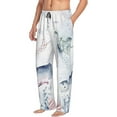 thumbnail image 2 of Xecao Sea Animals Men's Straight Lounge Pajama Pants: The Ultimate in Comfortable Sleepwear, 2 of 9