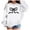 White, variant on HUITKMM Girls Printed Bow Tie Long Sleeve Hooded Sweatshirt Fashion Casual Pullover Top for Children Youth