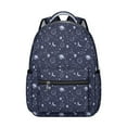 thumbnail image 1 of Celestial Outer Space Students Backpack Galaxy Starry Night Nebula Cosmic Design, Lightweight and Wear-Resistant School Bag for Student and Student, 1 of 6