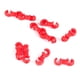 thumbnail image 4 of 10 piezas de clips estilo S para bicicleta, con agujeros para cable de freno y guías de la carcasa del engranaje (rojo) Unbranded TJ00114-01, 4 of 6