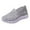 Gray, variant on Womens Shoes,Flat Shoes Mesh Round Toe for Casual Wear Comfortable Flat Shoes for Everyday Loafers,Shoes for Women,Black,6.5