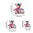 thumbnail image 2 of Set de 10 Plantillas para Hacer Osos: Plantillas Acrílicas, Material para Nariz y Ojos, Manuales Completos | Incluye Tutoriales de Costura, 2 of 2