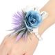 thumbnail image 5 of Flor De Muñeca, Ramillete De Muñeca Puro Y Elegante Para La Mayoría De Las Personas Para Aniversario De Baile De Boda, Quinto Aniversario, Cóctel Ccdes azul cian, 5 of 8