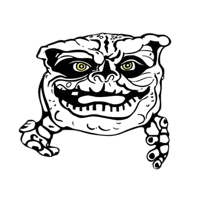 Pin coleccionable TriAction Toys Boglins Dark Lord Bog-o-Bones
