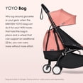 thumbnail image 3 of Bolsa de cochecito Babyzen YOYO Bag Stone con base de rueda y ganchos, 3 of 6