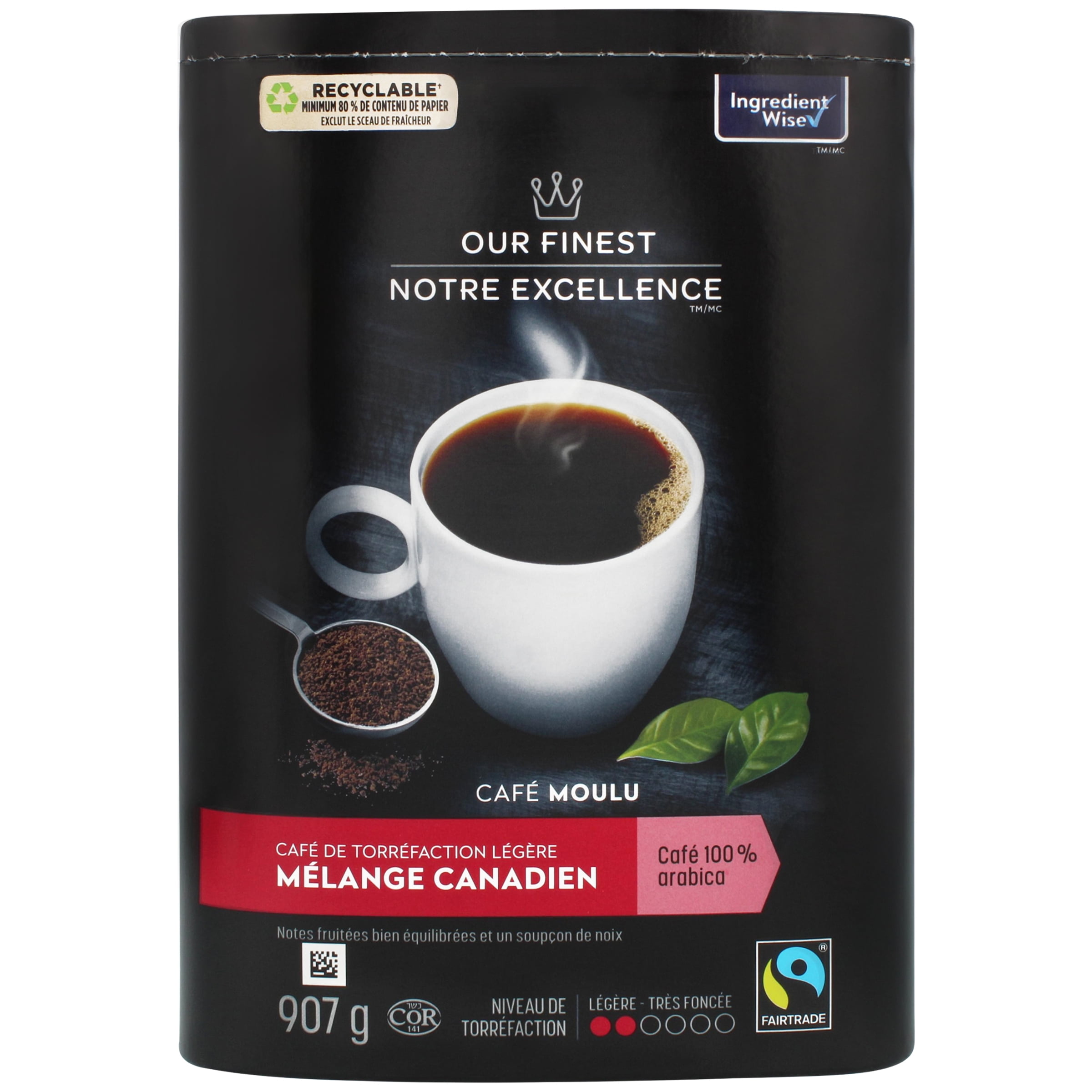 Our Finest Canadian Blend Ground Coffee