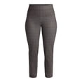 thumbnail image 5 of Time and Tru Women's Slim Straight Ponte Knit Dress Pants, 27” Inseam, Sizes XS-XXL, 5 of 5