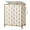 Golden, variant on Laundry Basket with Wheels, Heavy Duty Laundry Hamper with Wood Lid, Clothes Hamper with Divided Removable Liner Bag, Large Capacity Iron-Made Laundry Sorter Laundry Room Organization (Beige)