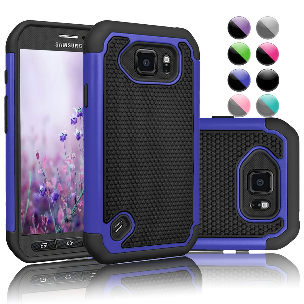 Galaxy S6 Active Case, S6 Acitive Case Cover, Njjex 2Piece Shockproof