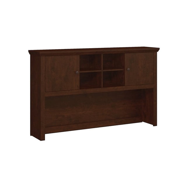 Yorktown Hutch with 2 Doors & Open Storage in Antique Cherry - Engineered Wood