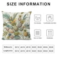thumbnail image 5 of COMIO Pineapple Throw Pillow Covers Pillow Cover with Zipper Throw Pillow Cases Double Sided Plush Pillow Covers Decorative Throw Pillows Covers for Couch Living Room Bedroom, 5 of 5