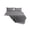 Gray, variant on Miwamany Solid Color Brushed Polyester Bed Sheet Set - Soft, Breathable, Easy Care All-Season Comfortfor Dorm, Twin, Double, or Full Size Beds