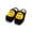 C-Black Yellow, variant on Smile Face Slippers for Women Men Fuzzy, Cute Fluffy House Slippers, Plush Memory Foam Slippers Cozy Trendy Slip-On Shoes