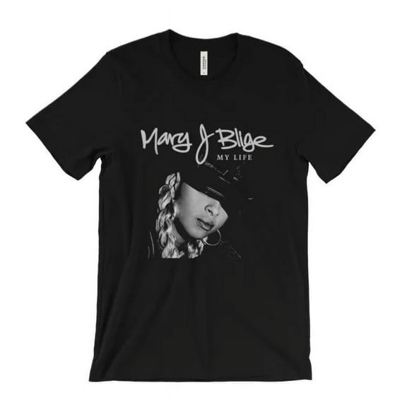 Mary J. Blige T Shirt - My Life - Bad Boy - Uptown 90s rnb queen of hip hop