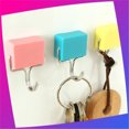 thumbnail image 6 of RnemiTe-amo Magnetic Hooks, Strong Magnet with Hook for Fridge,Heavy Duty Earth Magnets with Hook for Refrigerator, Extra Strong Cruise Hook for Hanging, Magnetic Hanger for Curtain, Grill, 6 of 7