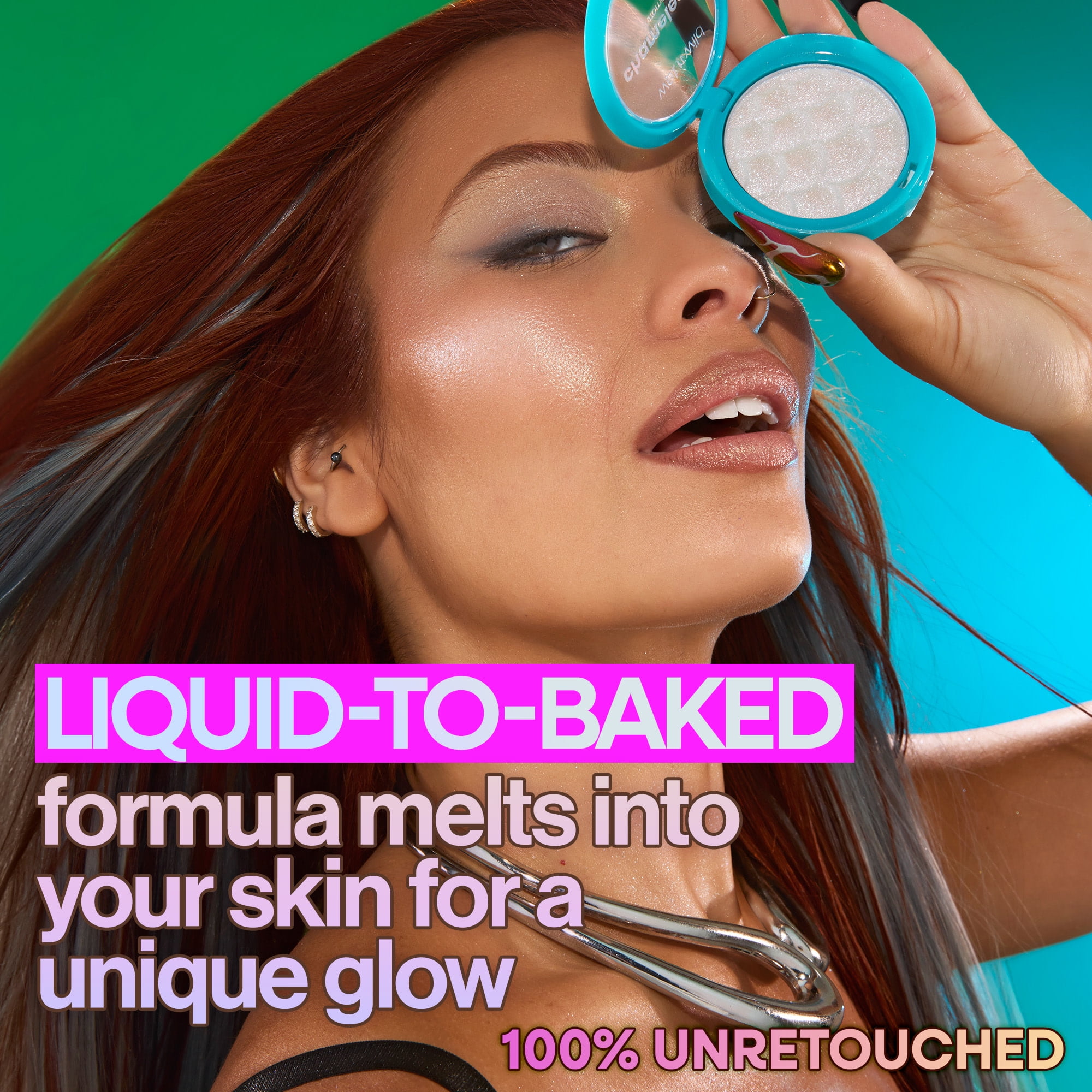 Wet n Wild Chameleon Chrome Collection, Light activated buildable Highlighter, Venus Swing