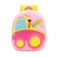 thumbnail image 2 of Kid‘s Engineering Vehicle Backpack Plush Kindergarten Schoolbag Zipper Closure, 2 of 4