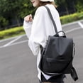 thumbnail image 3 of EeaseCA Oxford Cloth Backpack Fashion Multifunction Bag Theftproof Backpack for Women Student (Black), 3 of 7