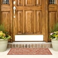 thumbnail image 4 of Safavieh Courtyard Connie Floral Indoor/Outdoor Area Rug, Natural/Terracotta, 2' x 3'7", 4 of 10