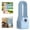 Blue,Without Humidifier, variant on Bladeless Fan Usb Desk Fan Small Quiet Table Fans with 6 Speeds, Color Changing Night Light And Mist Humidifier for Home Office Bedroom(E)