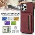 thumbnail image 3 of Fashionable luxury three fold multi card slot phone case PU leather credit card holder phone accessories suitable for Samsung S21 PLUS phone case, 3 of 6