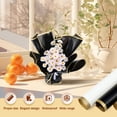 thumbnail image 3 of HLONK Waterproof Flower Wrapping Paper with Gold Edge Large Packaging Paper with Ribbon Flower Wrapping Paper for Gift or DIY, 3 of 8