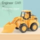 thumbnail image 5 of Excavadora de empuje hacia atrás coche de juguete | Vehículo de construcción pequeño impulsado por fricción | Plástico ABS | Juntas giratorias | No se necesitan pilas | Modelo de simulación duradero, 5 of 6