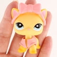 thumbnail image 3 of Minilps Pet Toy Short Hair Cat #339 with Jacket Headwear Accessories,Collectible Mini Toy Figurines, 3 of 7