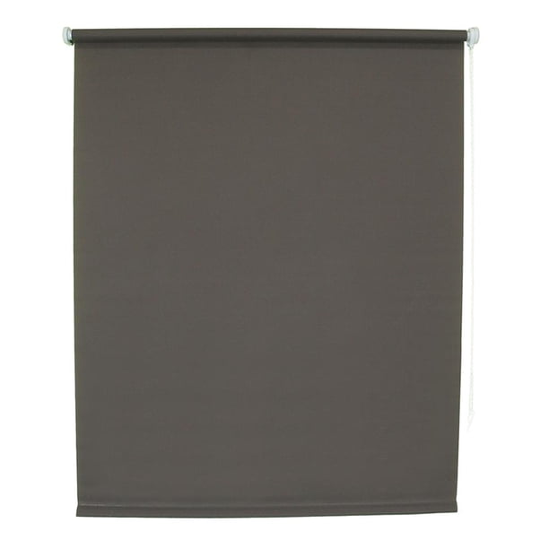 Persiana Deco 150 x 180 cm Enrollable Traslucida Gris Pardo