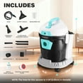 thumbnail image 5 of HAUSHOF 4 Gallon 5.5 Peak HP 4-in-1 Wet/Dry/Upholstery Vacuum Cleaner and Blower, Commercial Portable Shop Vac with Spot & Stain Cleaner for Home, Car, Workshop & Garage Cleaning, 5 of 9