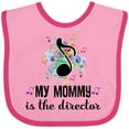 thumbnail image 3 of Inktastic Band Director Mom Boys or Girls Baby Bib, 3 of 4