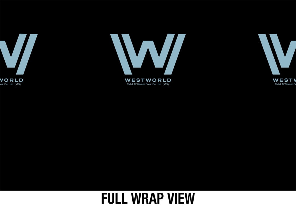 Westworld Official Logo 18 oz Insulated Water Bottle, Leak Resistant, Vacuum Insulated Stainless Steel with 2-in-1 Loop Cap