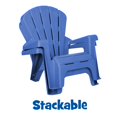 thumbnail image 4 of Silla de jardín para niños, pack de 2, Little Tikes, azul, para exterior, 4 of 4