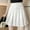 01White, variant on Skorts Skirts for Women High Waisted Flare Pleated Preppy Mini Tennis Skirt Schcool A-Line Skater Skirts with Lining Shorts
