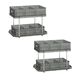 thumbnail image 1 of Estante Organizador Deslizante De 2 Pzs Para Cocina/baño GRIS, 1 of 5