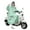 Green-L, variant on Single Layer Waterproof Motorcycle Rainwear Raincoat Quick Dry Breathable Armpit Vents Included For Adults