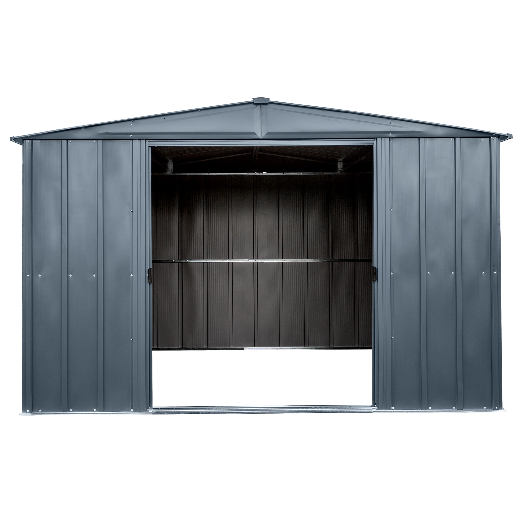 Arrow 10 x 10 x 6 ft Anthracite Shed