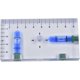 thumbnail image 2 of TBubble Level Transparent Spirit Level Ruler With Magnetic Base 95x51x13mm Blue 1 Piece, 2 of 4