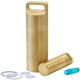 thumbnail image 2 of 3 unids/set llavero de caja de pastillas de latón llavero de caja de pastillas impermeable para supervivencia de viajes al aire libre, 2 of 10