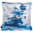 thumbnail image 2 of SAFAVIEH Andrine Abstract Pillow, 18" x 18", Blue/Silver, 2 of 5